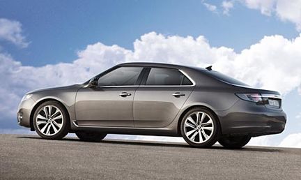 Bild-frosseri: Nya Saab 9-5