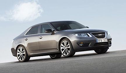 Bild-frosseri: Nya Saab 9-5