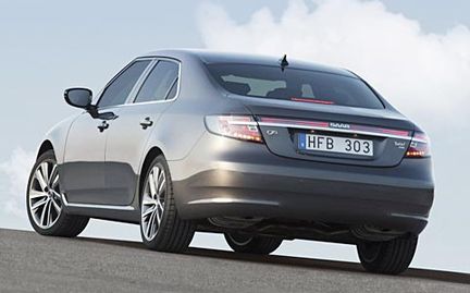 Bild-frosseri: Nya Saab 9-5