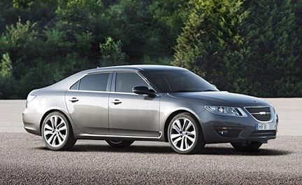 Bild-frosseri: Nya Saab 9-5