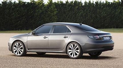 Bild-frosseri: Nya Saab 9-5