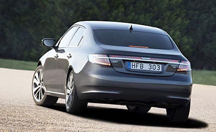 Bild-frosseri: Nya Saab 9-5