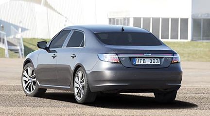 Bild-frosseri: Nya Saab 9-5
