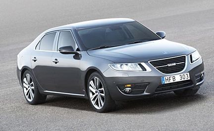 Bild-frosseri: Nya Saab 9-5