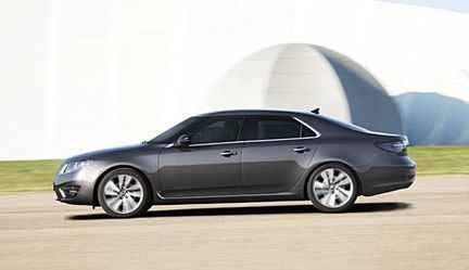 Bild-frosseri: Nya Saab 9-5