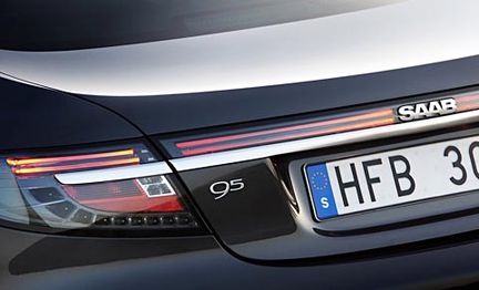 Bild-frosseri: Nya Saab 9-5