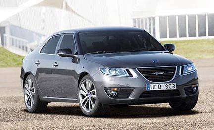 Bild-frosseri: Nya Saab 9-5