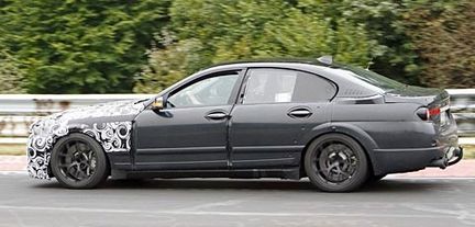Nya BMW M5 avslöjad på Nürburgring
