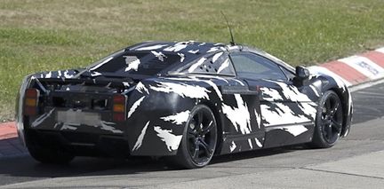 McLaren P11 provkörs på Nürburgring