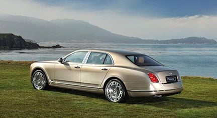 Bentley Mulsanne - ritad på ett vitt papper!