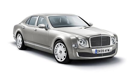 Bentley Mulsanne - ritad på ett vitt papper!