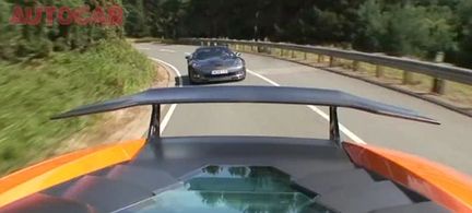 Corvette ZR1 mot Lambo Murcielago LP670