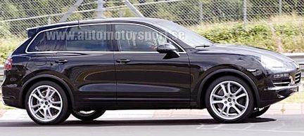 Nya Porsche Cayenne - nästan omaskerad!