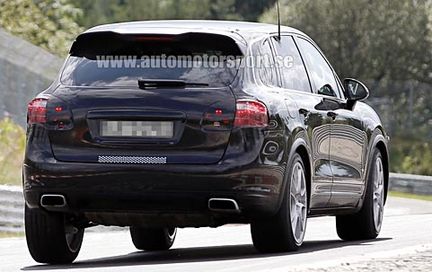 Nya Porsche Cayenne - nästan omaskerad!