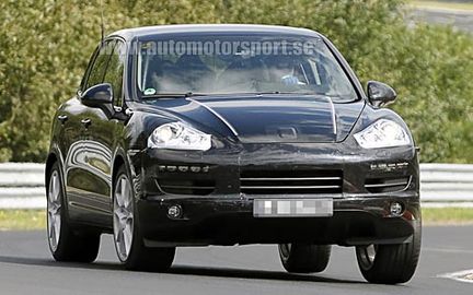 Nya Porsche Cayenne - nästan omaskerad!