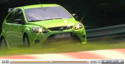 Ford Focus RS filmad på Nürburgring - 8:26
