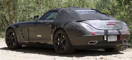 Mercedes SLS AMG kommer som cab!