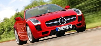 Mercedes SLS AMG kommer som cab!