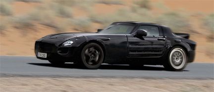 SLS AMG: Måsvingen blir eldriven!