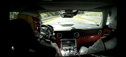 Video: Mercedes SLS AMG på ringen!