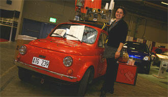 Malmö: Se Ronnies F1-bil