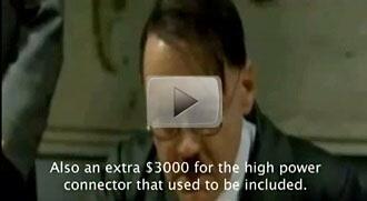 Hitler blir lurad på sin Tesla