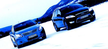 Ford Mondeo mot Toyota Avensis: Kombikungen?