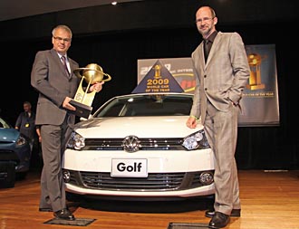 WCOTY: VW Golf VI är "Årets Bil 2009" i världen"