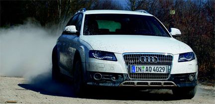 Audi A4 allroad: Klippstabil