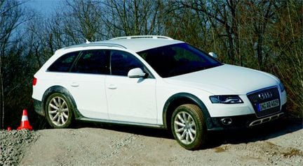 Audi A4 allroad: Klippstabil