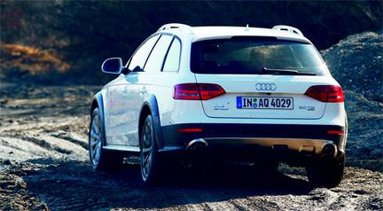 Audi A4 allroad: Klippstabil