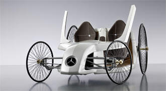 Märklig ny Mercedes-roadster