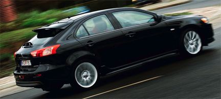 Provkörd: Kaxiga Mitsubishi Lancer Sportback
