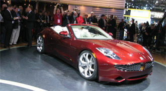 Fisker S: klimatsmart coupé-cab