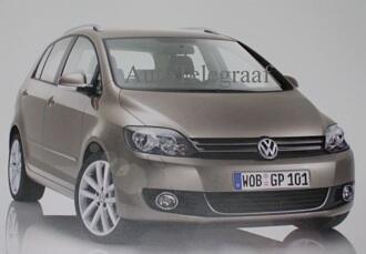 Broschyren på VW Golf Plus har läckt ut