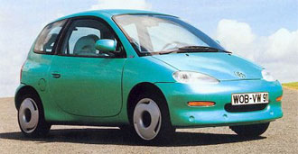 VW snabbar på citybilen "Chico"