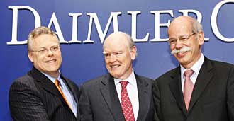 Daimler AG och Chrysler har hamnat i storbråk