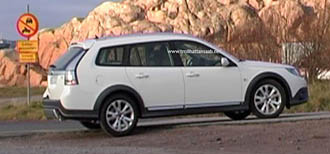 SPION: Saab 9-3X testas i Sverige - omaskerad!
