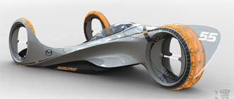 Designtävlingen Motorsport 2025: Mazdas trehjuling vinner