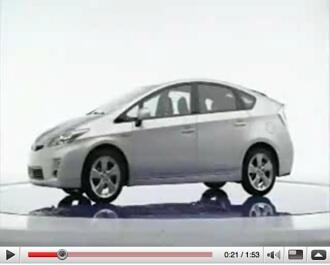 Två "reklamfilmer" på nya Toyota Prius!