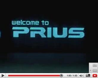 Två "reklamfilmer" på nya Toyota Prius!