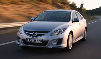 Ryggen fri med radar i Mazda 6