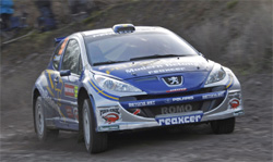 Loeb vinner Wales Rally GB. Flodin tar hem PWRC. Sandell bröt på sista sträckan