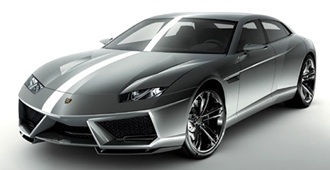 Lamborghini Estoque väntar på grönt ljus