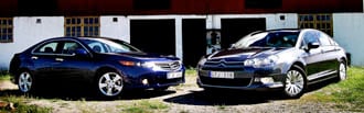 TEST: Citroën C5 mot Honda Accord - vem vinner?