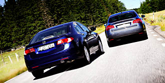 TEST: Citroën C5 mot Honda Accord - vem vinner?