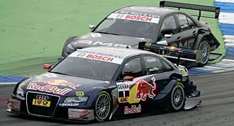 Ekström hjälpte teamkompisen till DTM-titeln