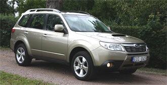 Subaru Forester utnämnd till "Årets SUV 2009"