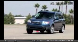 Subaru Forester utnämnd till "Årets SUV 2009"
