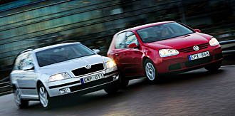 Kompetenta kusiner - Golf och Octavia